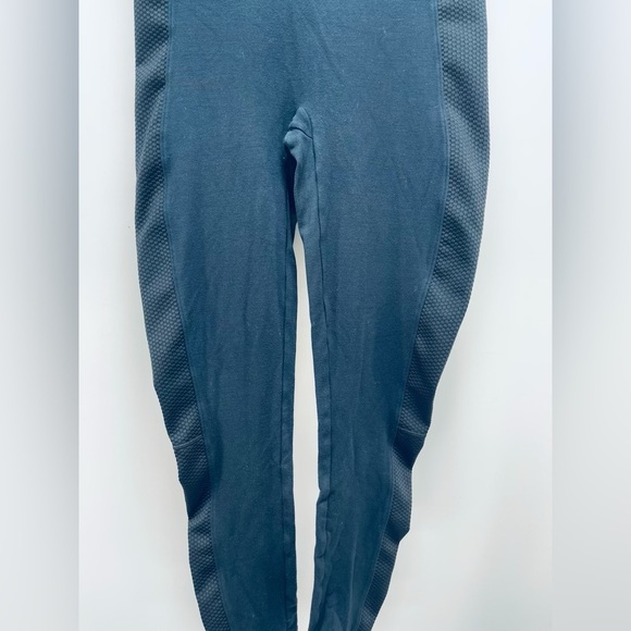 Spanx Legging Women's Cropped Pant Ponte Navy Black Size M - Picture 3 of 8